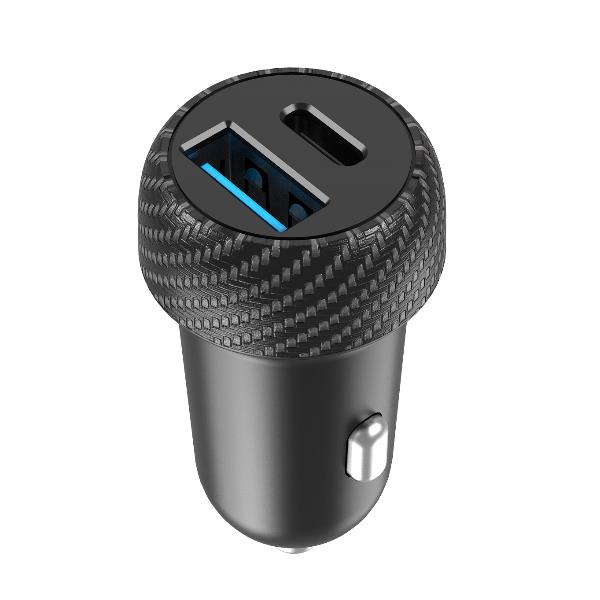 Celly CAR CHARGER USB-C USB-A 45W